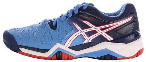 (Women) ASICS Gel-Resolution 6 'Blue Red' E550Y-4701 (Women) ASICS Gel-Resolution 6 'Blue Red' E550Y-4701