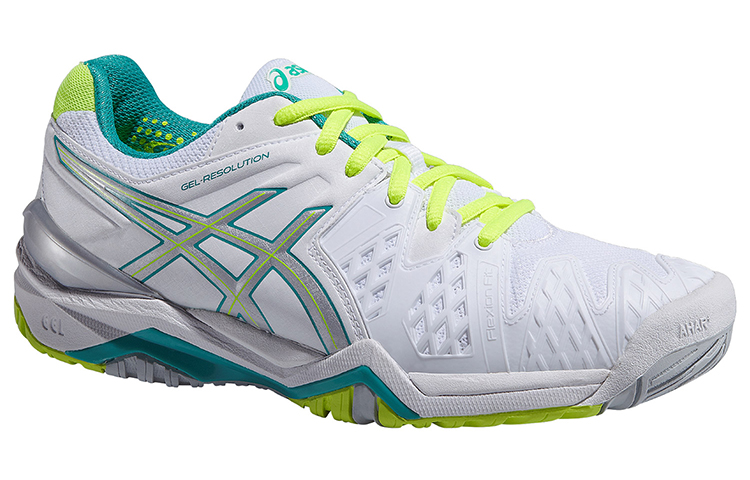 Order (W) ASICS Gel-Resolution 6 ''Weiß Grün'' E550Y-0188