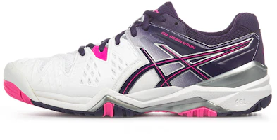 (Women) ASICS Gel-Resolution 6 'White Purple' E550Y-0133 (Women) ASICS Gel-Resolution 6 'White Purple' E550Y-0133