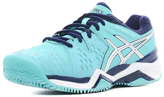 Lookbook (W) ASICS Gel-Resolution 6 Clay ''Leicht und Atmungsaktiv'' Tennis Schuhe. E553Y-3901