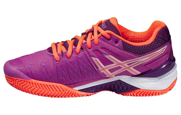 (Women) ASICS Gel-Resolution 6 Clay 'Purple Orange' E553Y-2106