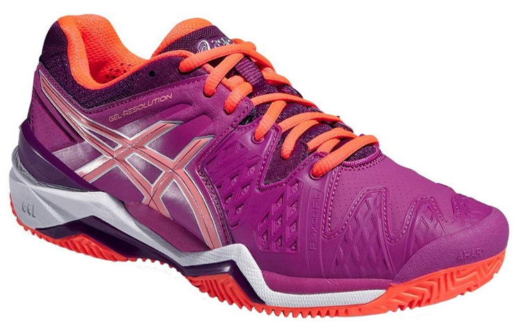 Order (W) ASICS Gel-Resolution 6 Clay ''Paars Oranje'' E553Y-2106