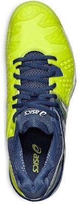 (Women) ASICS Gel-Resolution 6 Clay 'Yellow Blue' E503Y-0701 Shop (Women) ASICS Gel-Resolution 6 Clay 'Yellow Blue' E503Y-0701