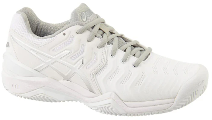 (Women) ASICS Gel-Resolution 7 Clay Court Shoes For White/Grey E752Y-0193 Lookbook (Women) ASICS Gel-Resolution 7 Clay Court Shoes For White/Grey E752Y-0193