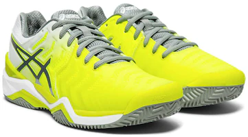 Lookbook (W) ASICS Gel-Resolution 7 Chaussures Court en Argile Jaune/Gris E752Y-750