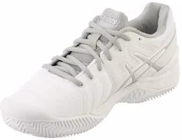 Shop Asics Gel-Resolution 7 Clay Court 女款 白灰 跑鞋