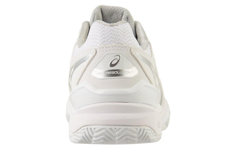 Purchase (Women) ASICS Gel-Resolution 7 Clay Court Shoes For White/Grey E752Y-0193