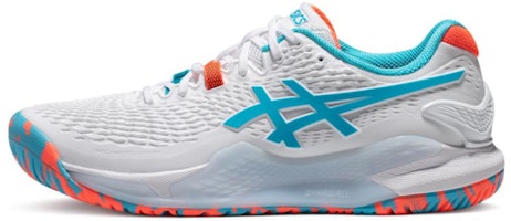 (Women) ASICS Gel-Resolution 9 'White' 1042A246-100 (Women) ASICS Gel-Resolution 9 'White' 1042A246-100