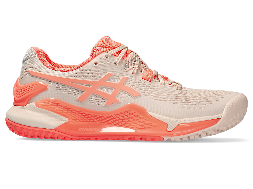 Buy (W) ASICS Gel-Resolution 9 'Pearl Pink Sun Coral' Wanita 1042A225-700