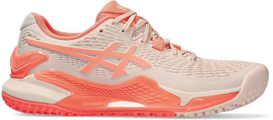 (W) ASICS Gel-Resolution 9 'Pearl Pink Sun Coral' Wanita 1042A225-700 Buy (W) ASICS Gel-Resolution 9 'Pearl Pink Sun Coral' Wanita 1042A225-700