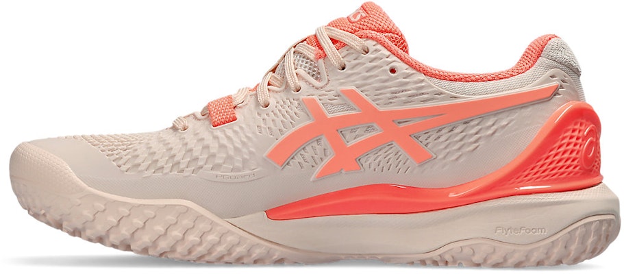 (W) ASICS Gel-Resolution 9 'Pearl Pink Sun Coral' Wanita 1042A225-700 Shop (W) ASICS Gel-Resolution 9 'Pearl Pink Sun Coral' Wanita 1042A225-700