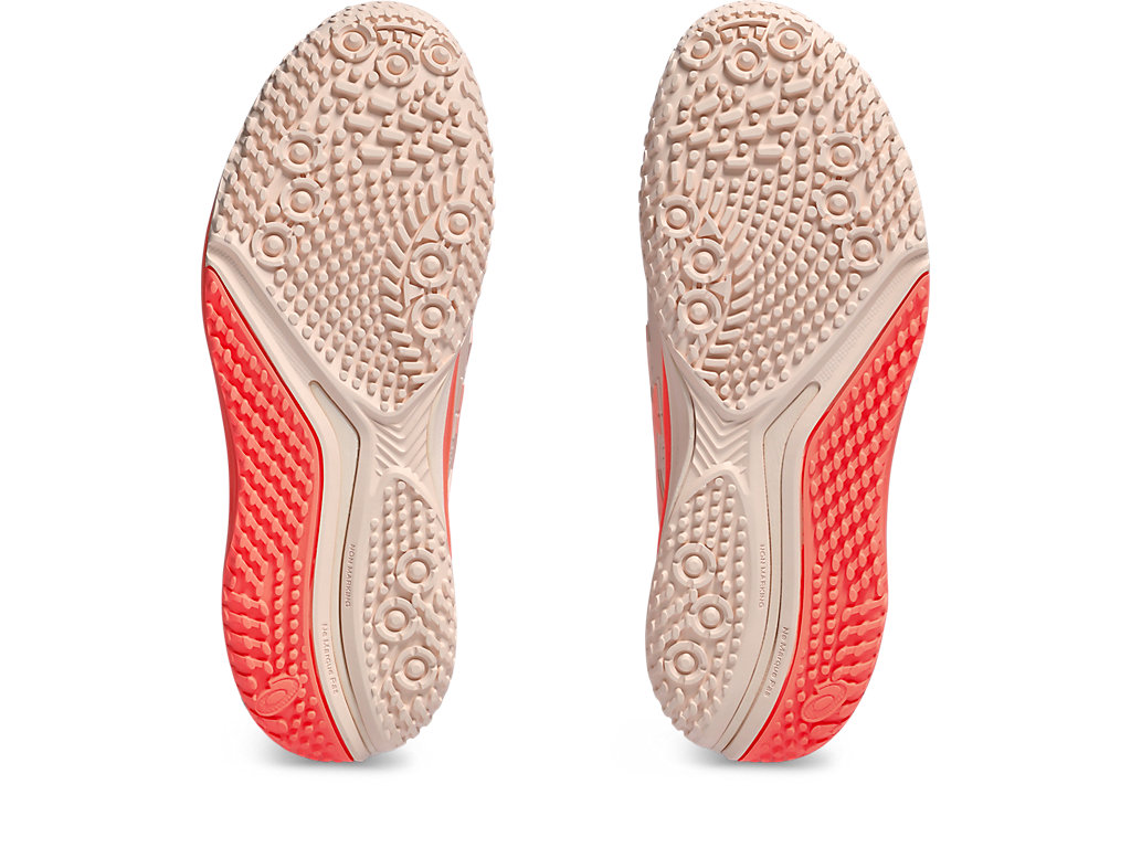 Sizing (W) ASICS Gel-Resolution 9 'Pearl Pink Sun Coral' Wanita 1042A225-700