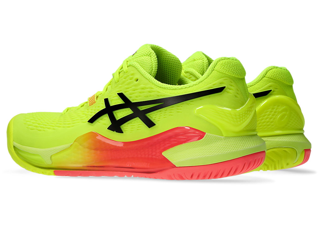 Shop (W) ASICS Gel-Resolution 9 Paris ''Giallo Safety Nero'' 1042A274-750