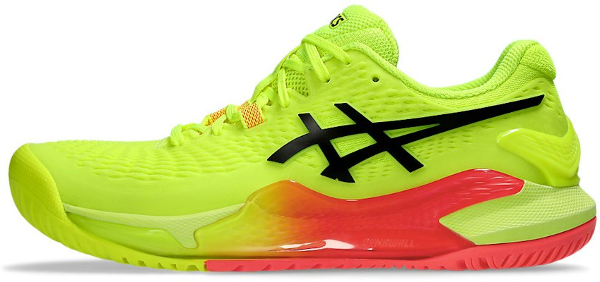 (W) ASICS Gel-Resolution 9 Paris ''Giallo Safety Nero'' 1042A274-750 1
