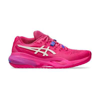 (W) ASICS GEL-RESOLUTION X (All-Court Tennis Shoes) Bright Rose/Cream