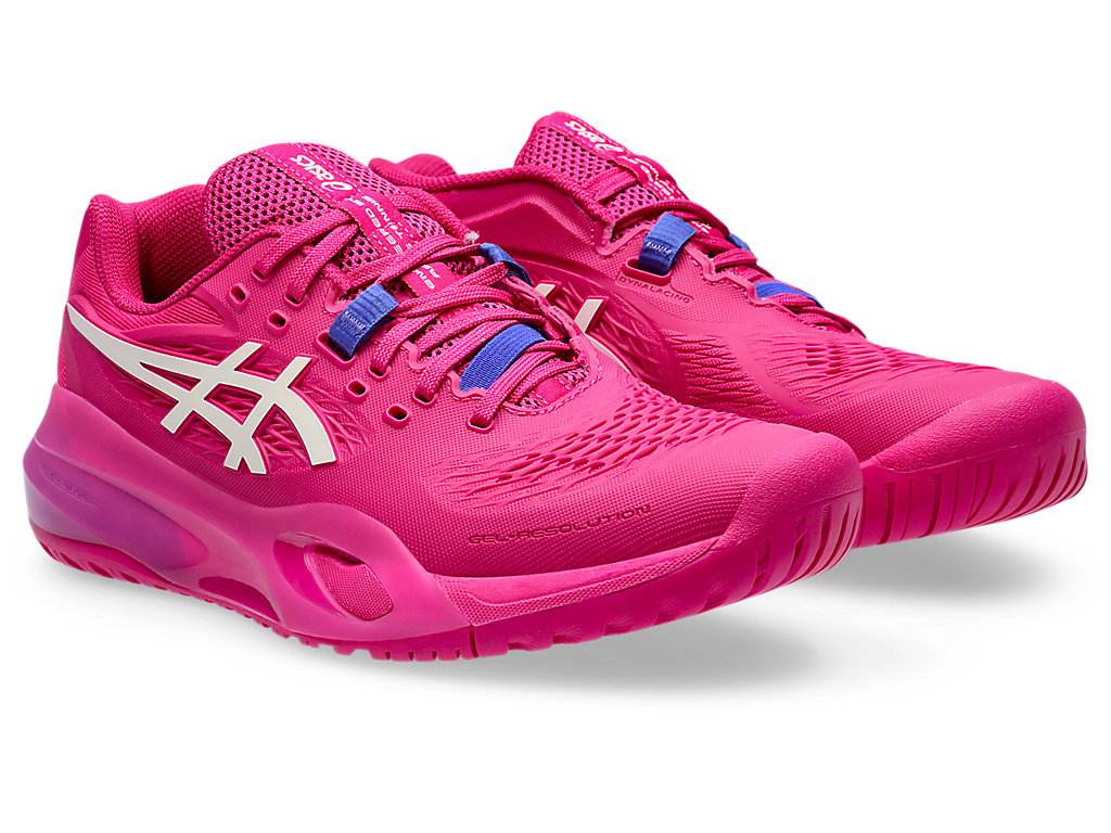 Lookbook (W) ASICS GEL-RESOLUTION X Scarpe Tennis Tutte Superfici Rosa Brillante/Cream 1042A279-700