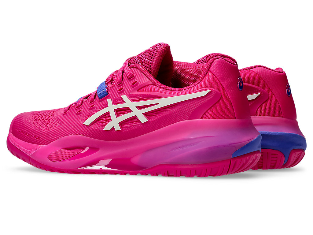 Shop (W) ASICS GEL-RESOLUTION X Scarpe Tennis Tutte Superfici Rosa Brillante/Cream 1042A279-700