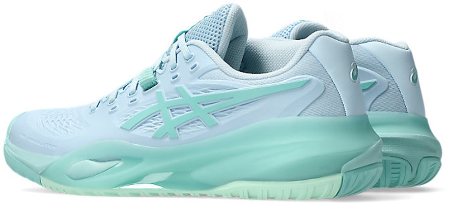 (W) ASICS GEL-RESOLUTION X 全能網球鞋 淺藍/綠松綠 1042A279-402 Lookbook (W) ASICS GEL-RESOLUTION X 全能網球鞋 淺藍/綠松綠 1042A279-402