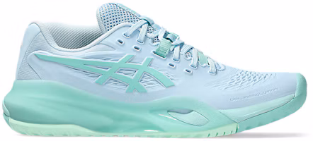 Cheap (W) ASICS GEL-RESOLUTION X 全能網球鞋 淺藍/綠松綠 1042A279-402