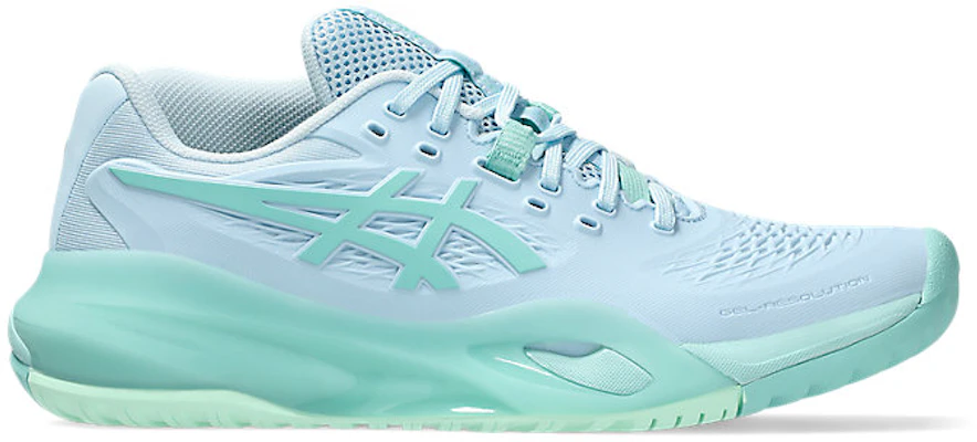 (W) ASICS GEL-RESOLUTION X 全能網球鞋 淺藍/綠松綠 1042A279-402 Cheap (W) ASICS GEL-RESOLUTION X 全能網球鞋 淺藍/綠松綠 1042A279-402