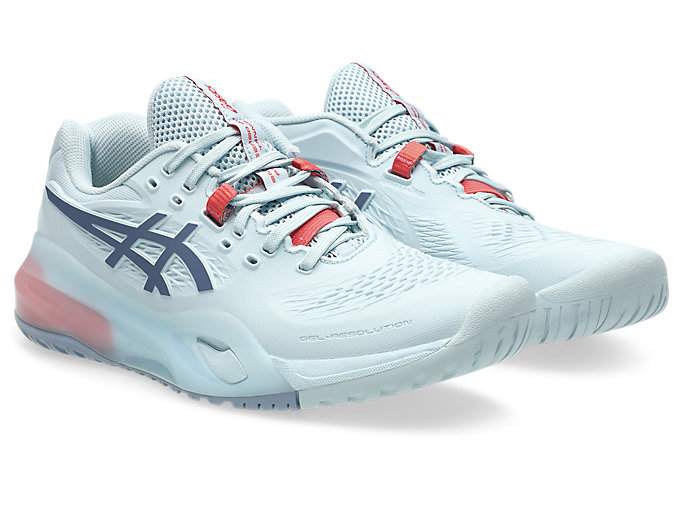 Order (W) ASICS GEL-RESOLUTION X 全场网球鞋 天空蓝/灰蓝色 1042A279-401