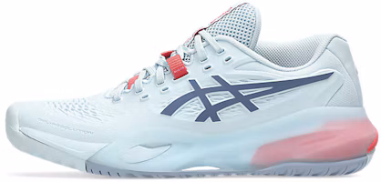 Cheap (W) ASICS GEL-RESOLUTION X (All Court) Sepatu. Sky/Grey Blue. 1042A279-401