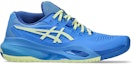 Buy (Women) ASICS GEL-RESOLUTION X (All Court) Tennis Shoes Blue Coast/Huddle Yellow 1042A279-400