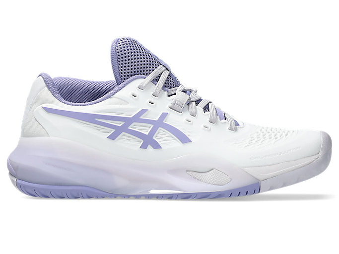 (Women) ASICS GEL-RESOLUTION X (All Court) Tennis Shoes White/Bluebell 1042A279-105