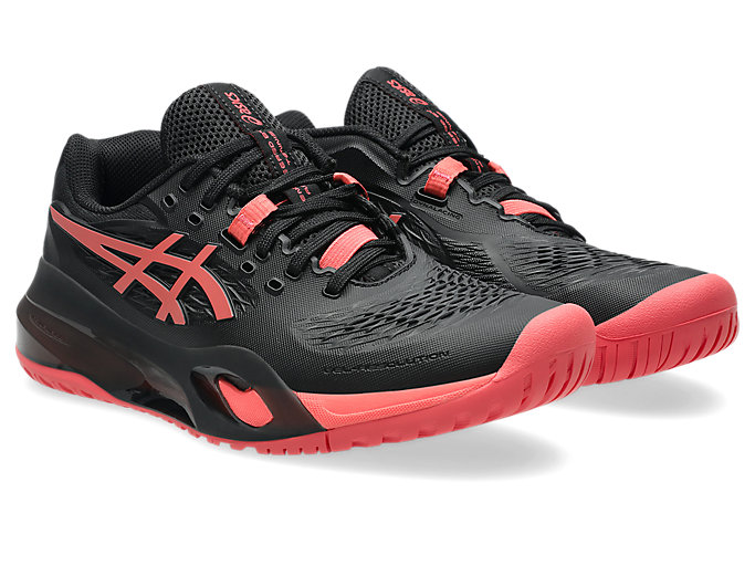 Order (W) ASICS GEL-RESOLUTION X Sepatu Tenis All Court Hitam/Sienna 1042A279-001