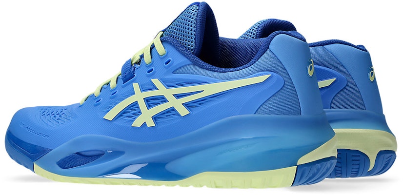 (Women) ASICS GEL-RESOLUTION X (All Court) Tennis Shoes Blue Coast/Huddle Yellow 1042A279-400 Lookbook (Women) ASICS GEL-RESOLUTION X (All Court) Tennis Shoes Blue Coast/Huddle Yellow 1042A279-400