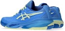 Lookbook (Women) ASICS GEL-RESOLUTION X (All Court) Tennis Shoes Blue Coast/Huddle Yellow 1042A279-400