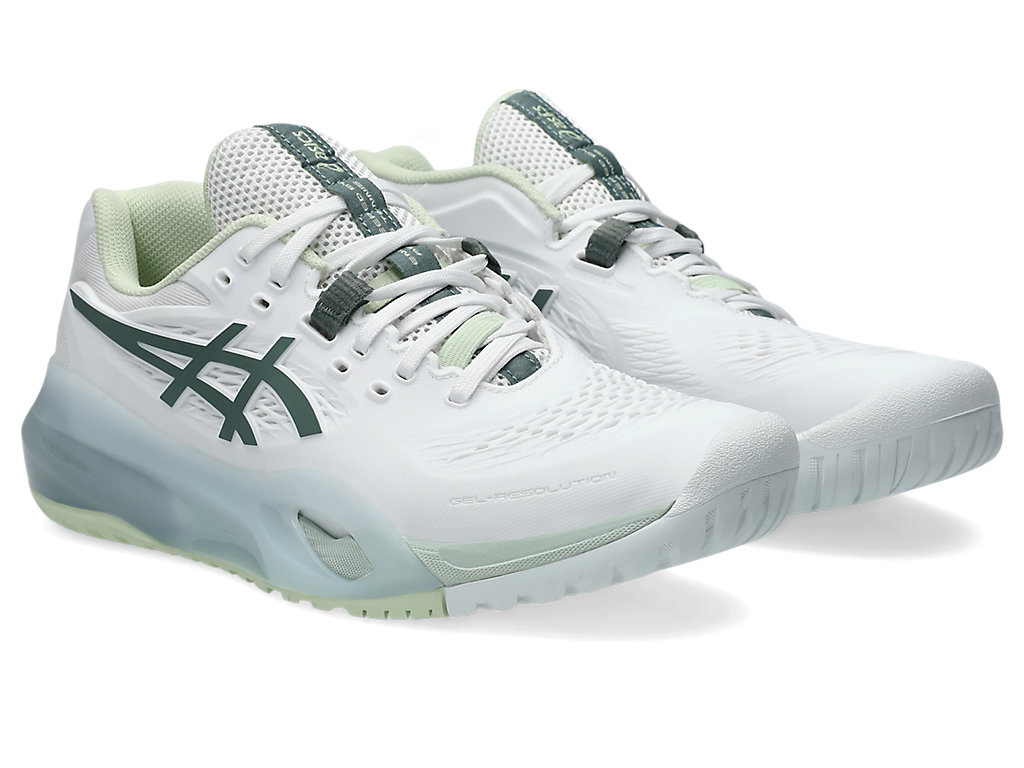 Lookbook (W) ASICS GEL-RESOLUTION X Scarpe Tennis All Court Bianco/Blu Monumento 1042A279-102