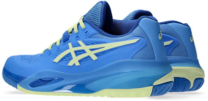 Shop (W) ASICS GEL-RESOLUTION X Sepatu Tenis Blue Coast/Huddle Yellow (All Court). 1042A279-400