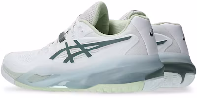 Shop (W) ASICS GEL-RESOLUTION X Sepatu Tenis Putih/Biru Monument (All Court). 1042A279-102