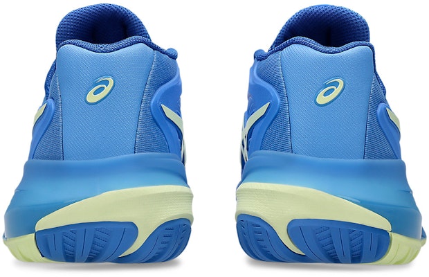 (Women) ASICS GEL-RESOLUTION X (All Court) Tennis Shoes Blue Coast/Huddle Yellow 1042A279-400 Purchase (Women) ASICS GEL-RESOLUTION X (All Court) Tennis Shoes Blue Coast/Huddle Yellow 1042A279-400