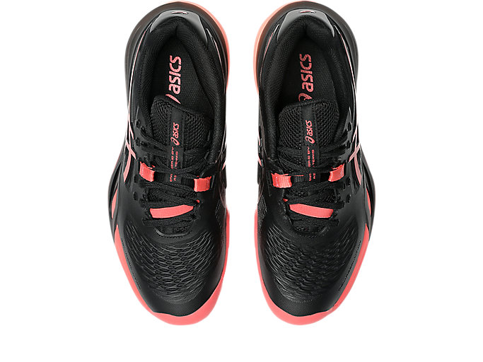 Details for (W) ASICS GEL-RESOLUTION X Sepatu Tenis All Court Hitam/Sienna 1042A279-001