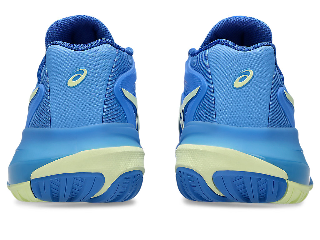 Details for (W) ASICS GEL-RESOLUTION X Scarpe Tennis Blue Coast/Huddle Yellow (All Court) 1042A279-400