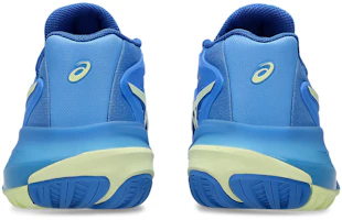 Details for (W) ASICS GEL-RESOLUTION X Sepatu Tenis Blue Coast/Huddle Yellow (All Court). 1042A279-400
