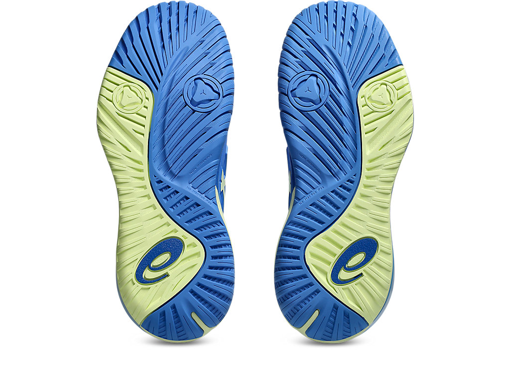 Cheap (W) ASICS GEL-RESOLUTION X Scarpe Tennis Blue Coast/Huddle Yellow (All Court) 1042A279-400