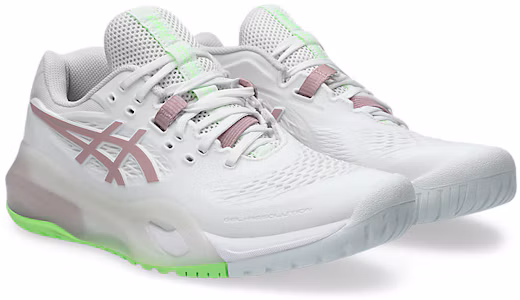 Lookbook (W) ASICS GEL-RESOLUTION X 全場地網球鞋 白色/摩根石粉 1042A279-104