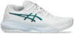 (Women) ASICS GEL-RESOLUTION X All Court Tennis Shoes White/Pitch Green 1042A279-103