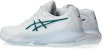 (Women) ASICS GEL-RESOLUTION X All Court Tennis Shoes White/Pitch Green 1042A279-103