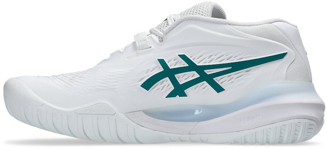 (W) ASICS GEL-RESOLUTION X 全地形網球鞋 白色/綠色 1042A279-103 Shop (W) ASICS GEL-RESOLUTION X 全地形網球鞋 白色/綠色 1042A279-103