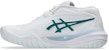 (Women) ASICS GEL-RESOLUTION X All Court Tennis Shoes White/Pitch Green 1042A279-103
