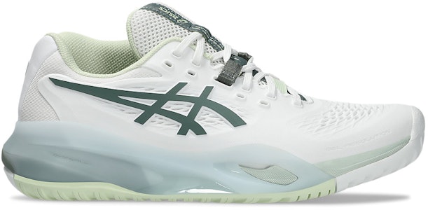 (W) ASICS GEL-RESOLUTION X 全場寬版網球鞋 白色/紀念碑藍 1042A278-102 Buy (W) ASICS GEL-RESOLUTION X 全場寬版網球鞋 白色/紀念碑藍 1042A278-102