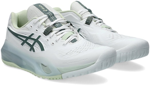 (W) ASICS GEL-RESOLUTION X 全場寬版網球鞋 白色/紀念碑藍 1042A278-102 Order (W) ASICS GEL-RESOLUTION X 全場寬版網球鞋 白色/紀念碑藍 1042A278-102