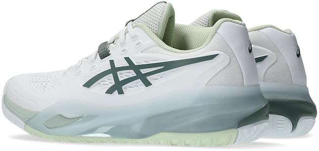(W) ASICS GEL-RESOLUTION X 全場寬版網球鞋 白色/紀念碑藍 1042A278-102 Lookbook (W) ASICS GEL-RESOLUTION X 全場寬版網球鞋 白色/紀念碑藍 1042A278-102