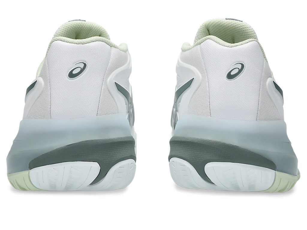 Purchase (W) 아식스 젤-레졸루션 X 올코트 와이드 테니스화 화이트/모뉴먼트 블루 1042A278-102