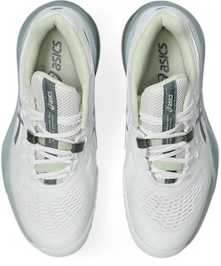 (W) ASICS GEL-RESOLUTION X 全場寬版網球鞋 白色/紀念碑藍 1042A278-102 Details for (W) ASICS GEL-RESOLUTION X 全場寬版網球鞋 白色/紀念碑藍 1042A278-102