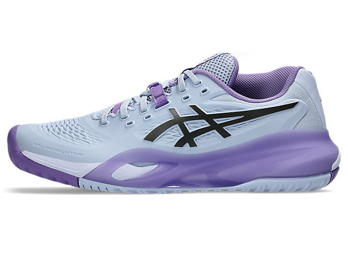 (Women) ASICS GEL-Resolution X Night Energy (All Court) Blue Fade/Gunmetal 1042A303-400